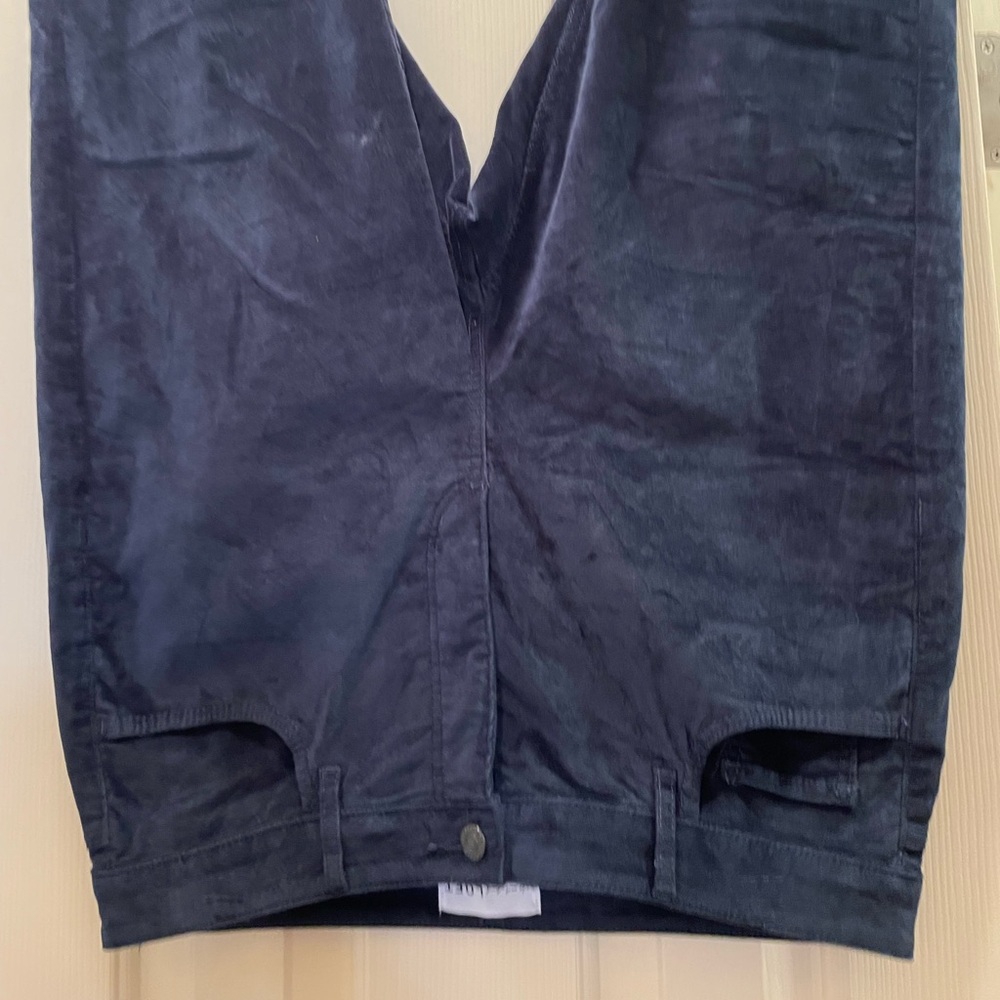 Dark Blue Velour Pants